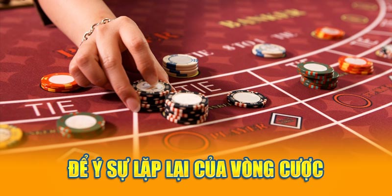 Để ý sự lặp lại của vòng cược